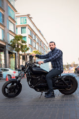 Grey protective  Flannel Shirt CE AA-RATED