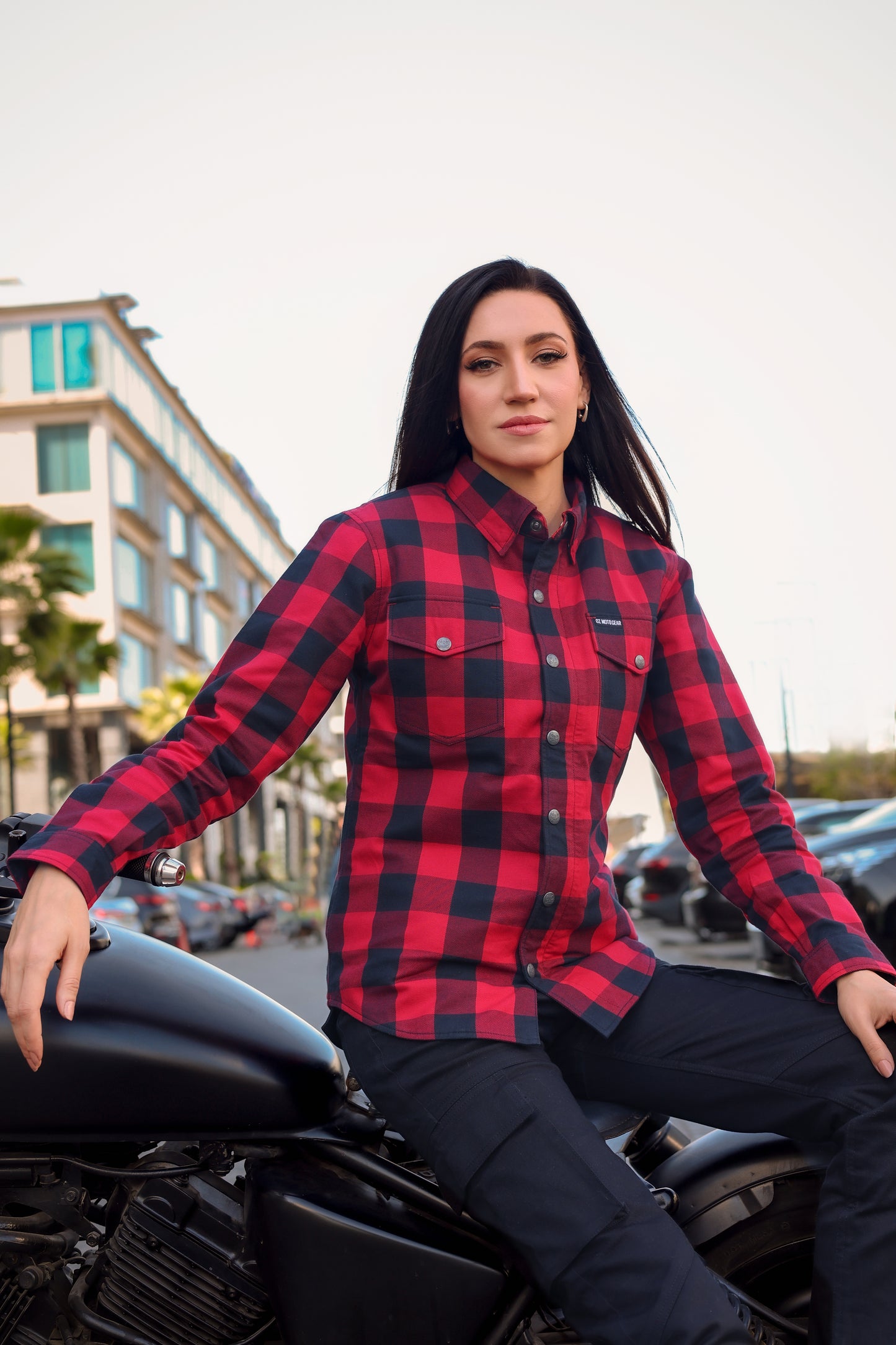 ( New) ladies protective flannel shirt