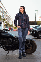 Women's Riding Summer Mesh Armored Pants