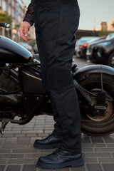 Men's Black Mesh Pants