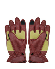 Gloves Leather (Maroon)
