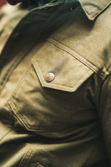 MENS MOTORCYCLE MESH / CANVAS JACKET