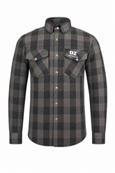 Armored Motorcycle Flannel Shirt