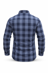 Grey protective Flannel Shirt CE AA-RATED
