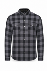 Armored Motorcycle Flannel Shirt