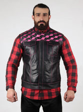 Motorbike Vest Pink