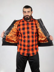 Motorbike Vest Orange