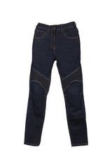 Ladies Armored Pant Denim Blue - OZ MOTOGEAR