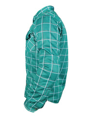 Mesh Shirt - Green Check