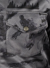 Mesh Shirt with MotoScape Graphic