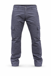 Cotton Twill Cargo Armored Pants- Loose Fit