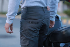 Men's Cargo Pant Grey - OZ MOTOGEAR