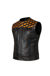 Motorbike Vest Orange