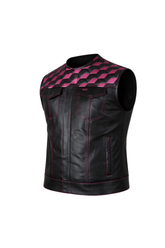 Motorbike Vest Pink