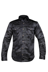 Motoscape Graphic Armored Men`s Mesh Shirt – Summer Motorcycle Mesh Shirt with Level 2 Protection