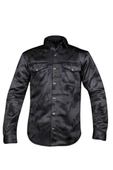 Motoscape Graphic Armored Men`s Mesh Shirt – Summer Motorcycle Mesh Shirt with Level 2 Protection