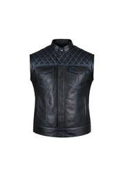 Motorbike Vest Blue