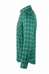 Men`s Summer Motorcycle Mesh Shirt Green - Level 2 Protection - OZ MOTOGEAR