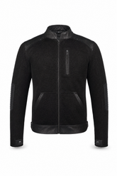 Men's Mesh Biker Jacket Black - Level 2 Protection - OZ MOTOGEAR