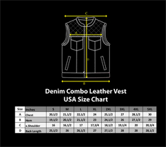 Motorbike Vest Black & green