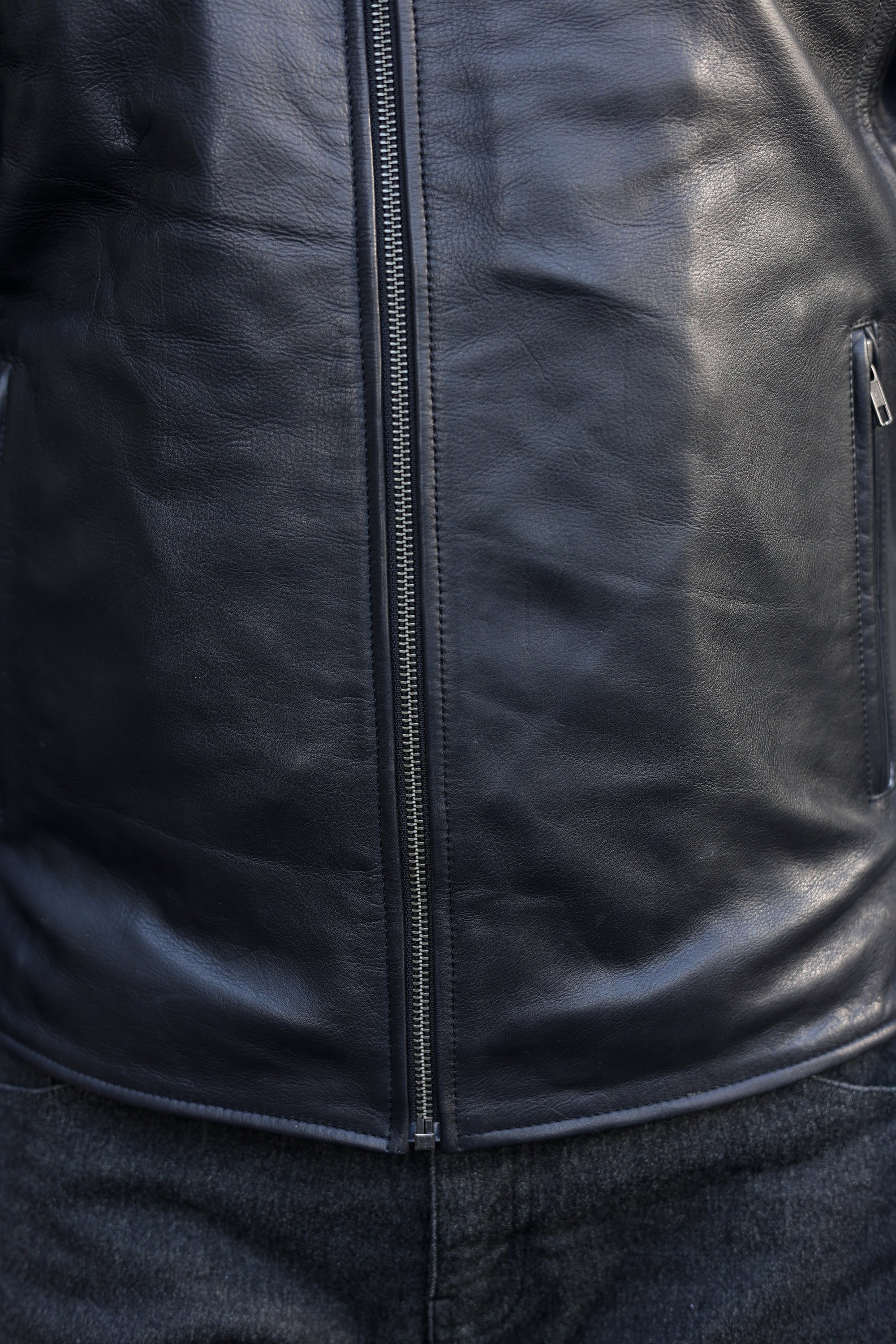 (new) ultimate black winter leather jacket