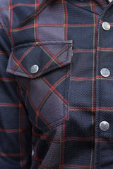 (New)Tartan plaid protective shirt
