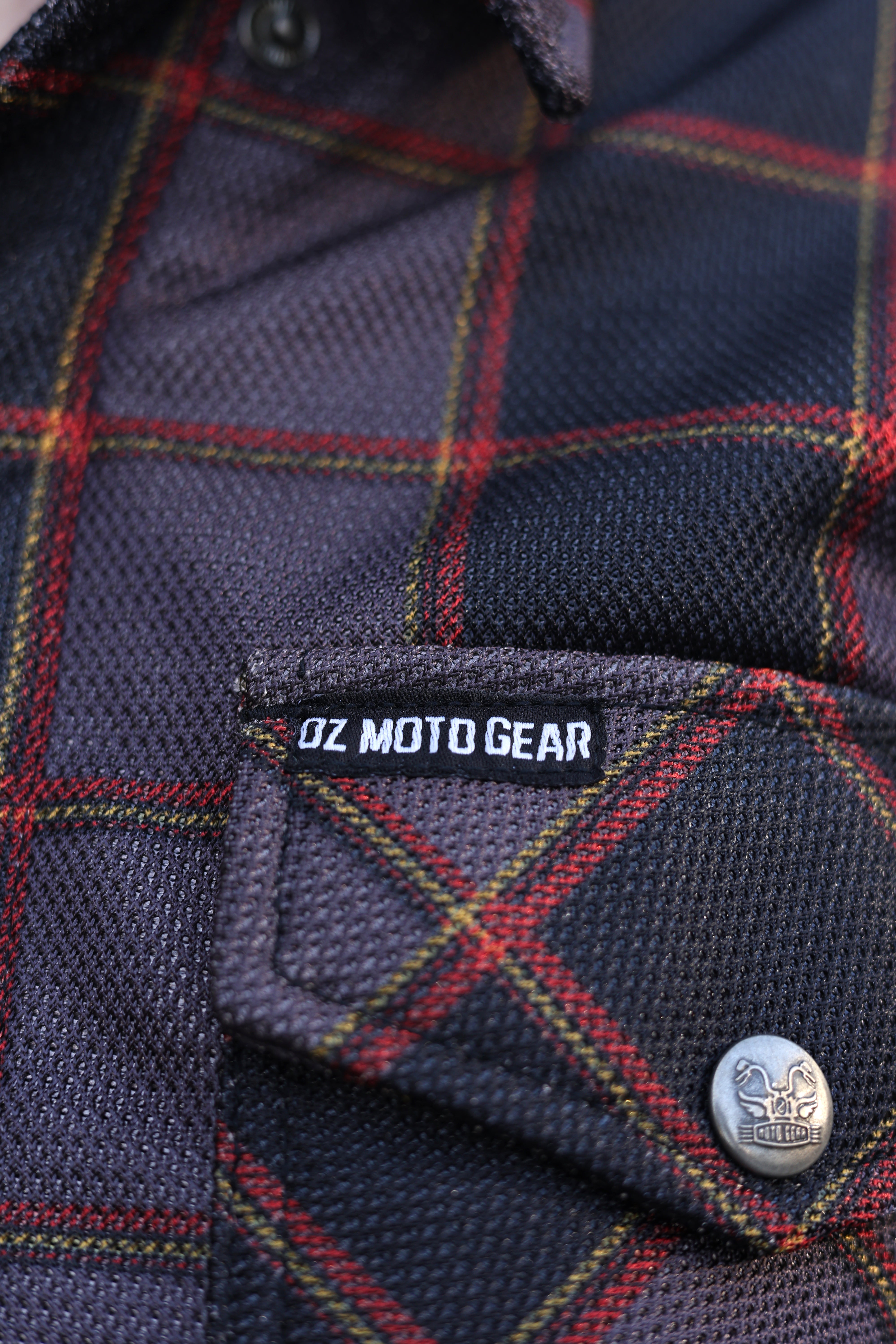 (New)Tartan plaid protective shirt