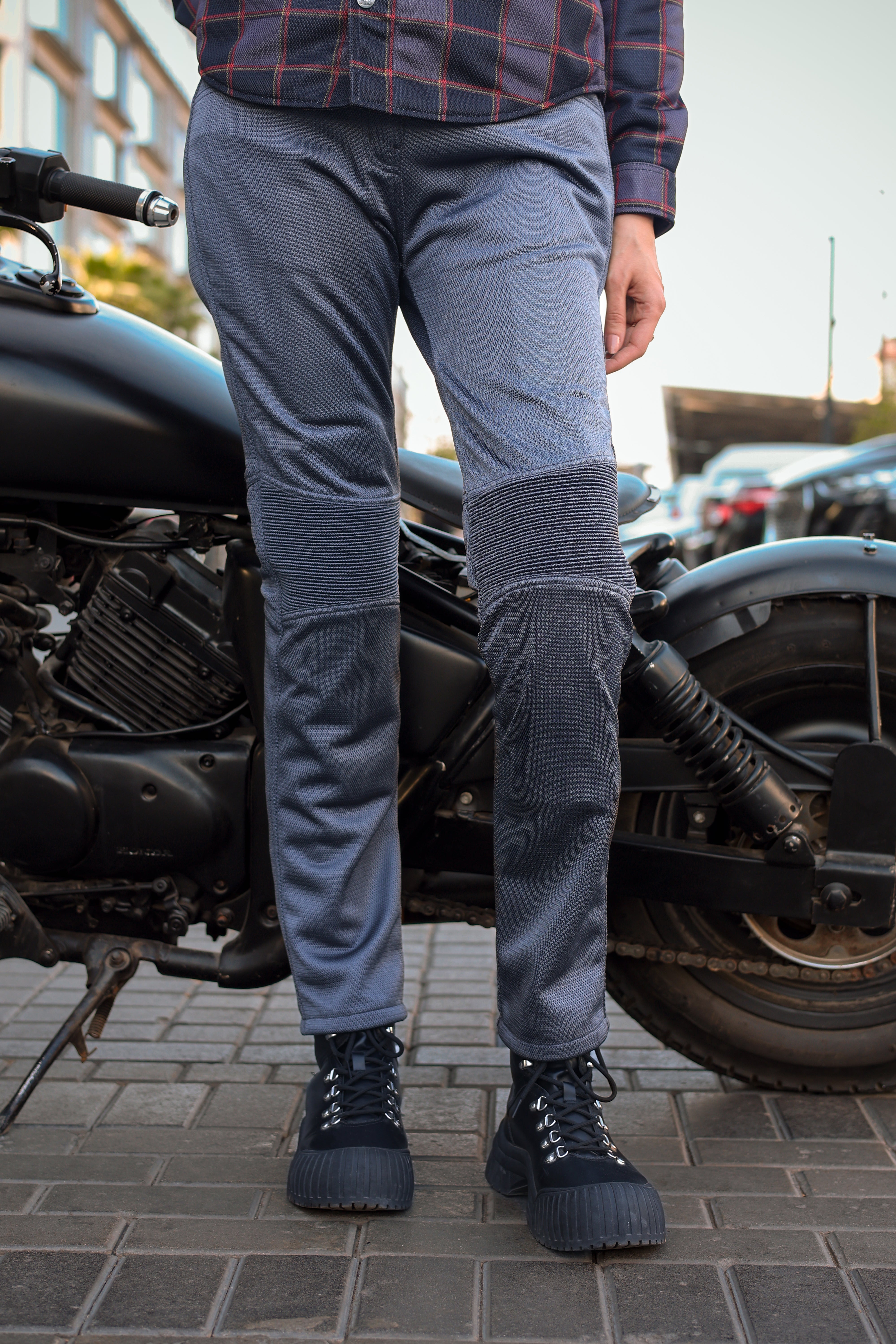 Women's Riding Summer Mesh Armored Pants