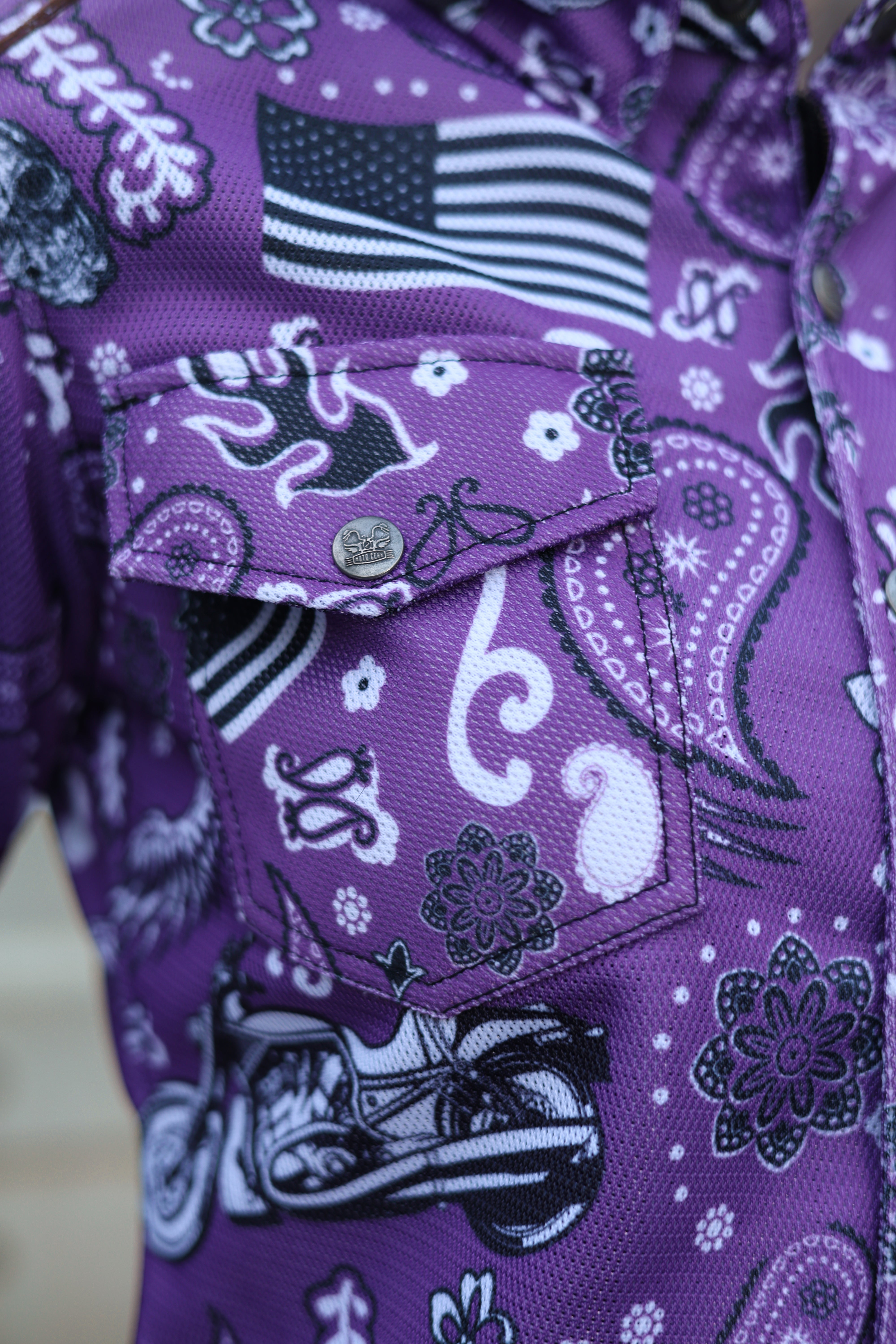 Women's Paisley Rebel Mesh Protective Shirt