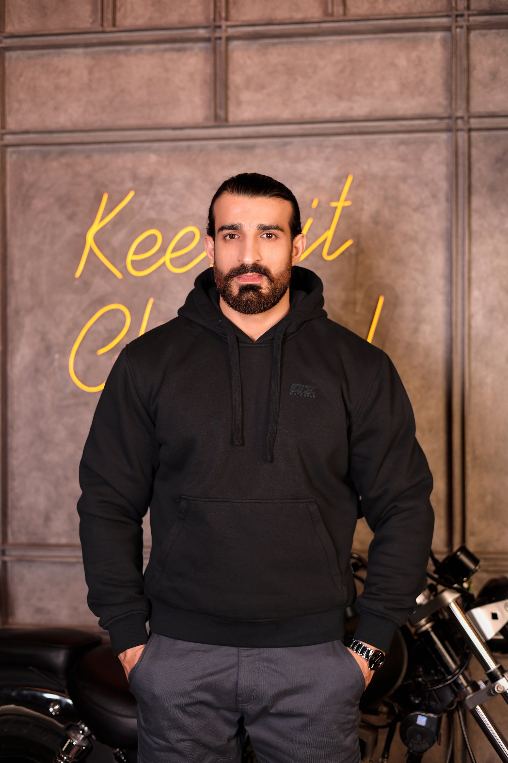 (New) Pullover protective hoodie