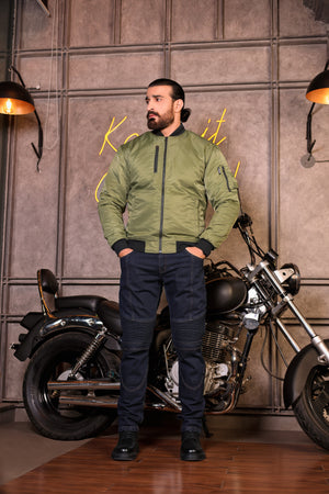 (New) Blue Denim protective Jeans