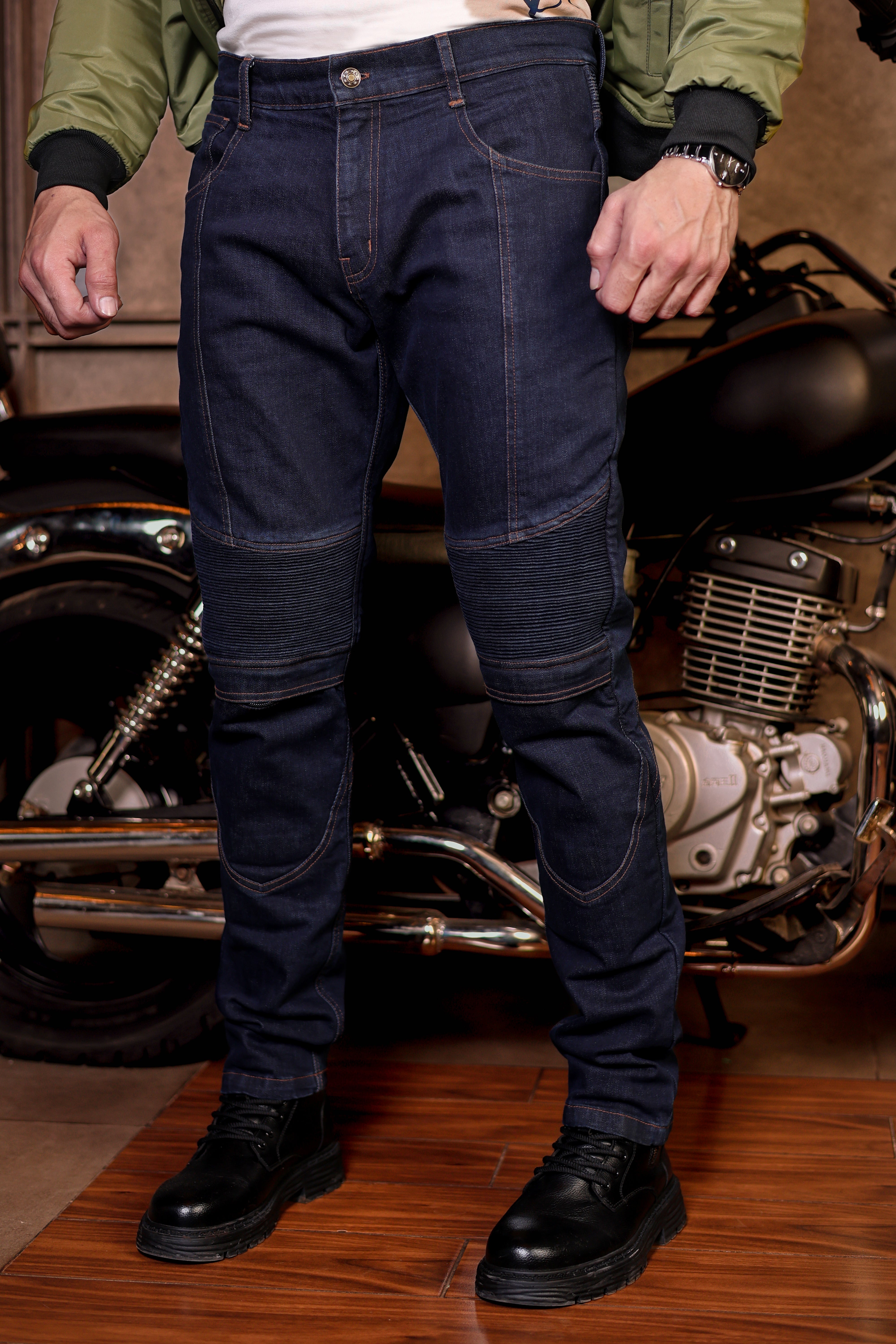 Blue Denim protective Jeans