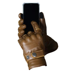 Gloves Leather (Brown)