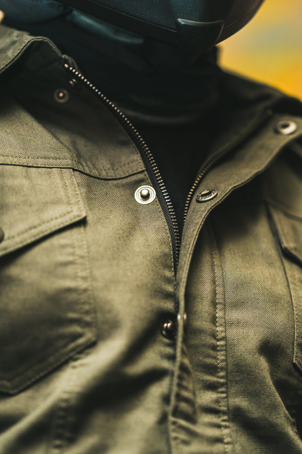 MENS MOTORCYCLE MESH / CANVAS JACKET by oz motor