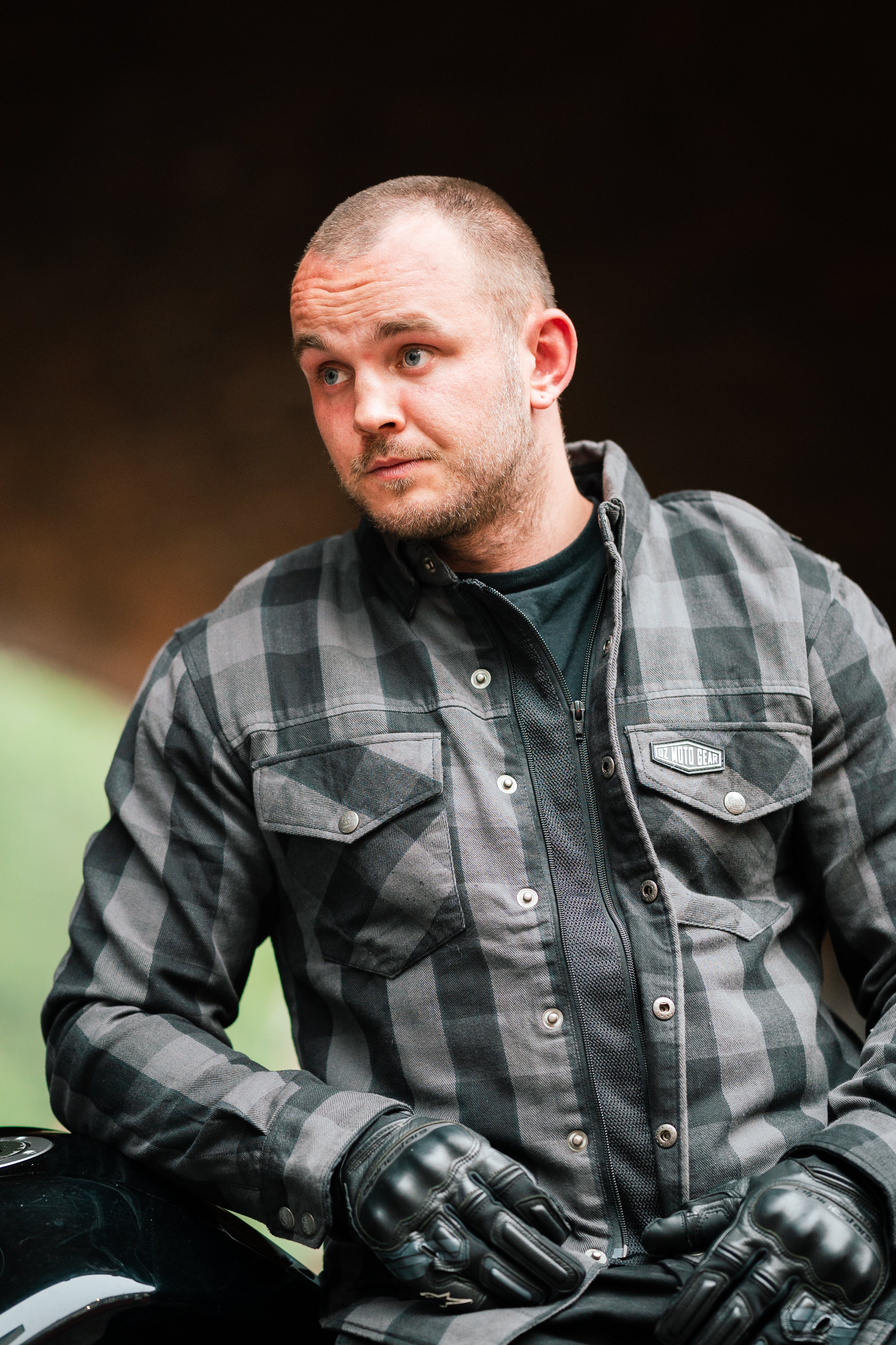 Step-Up Kevlar Flannel Riding Shirt