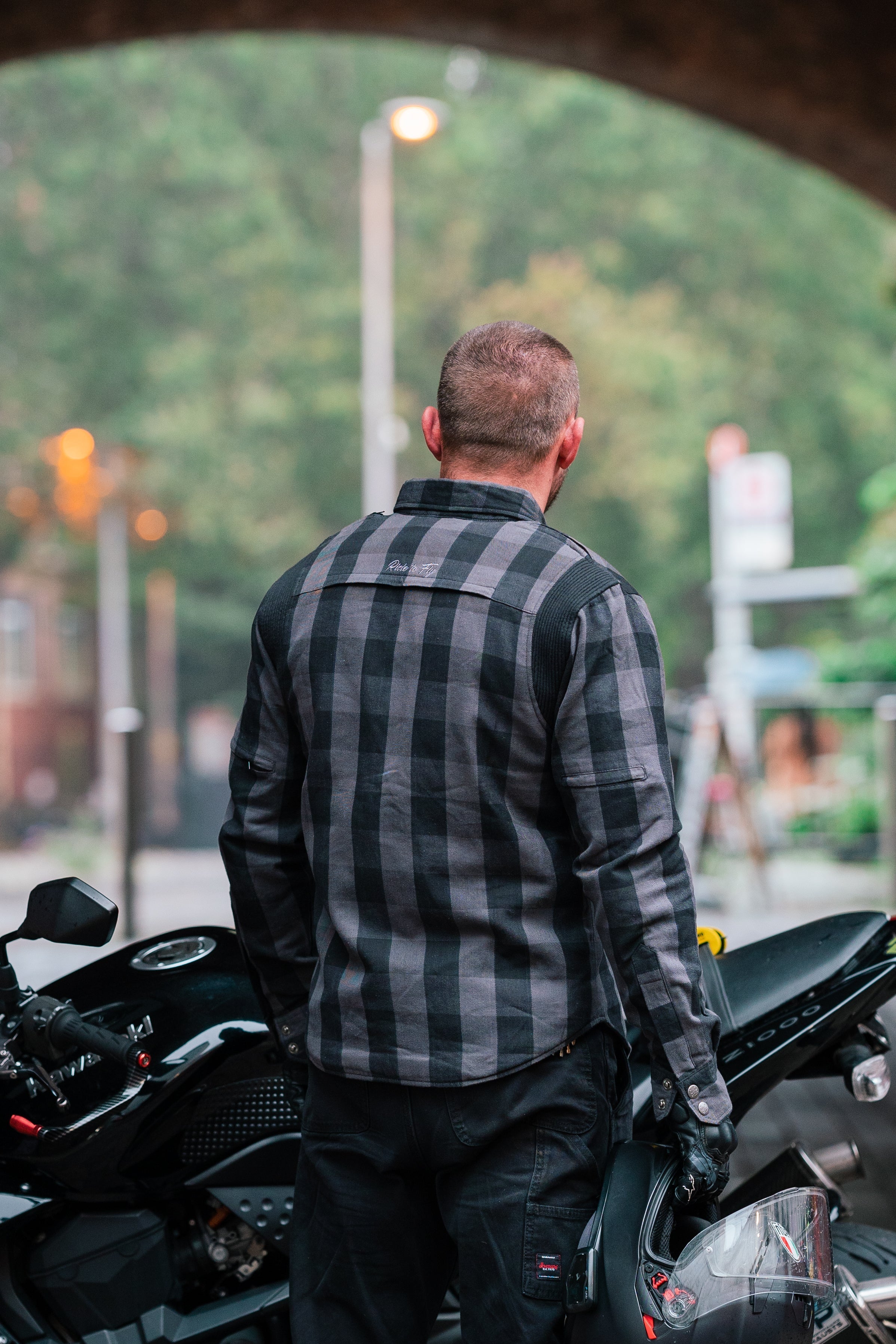 Step-Up Kevlar Flannel Riding Shirt