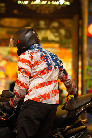 American Shirt-Patriot Mesh Shirt
