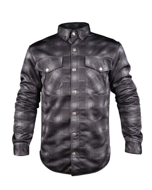 Summer Mesh Shirt Check Grey & Black