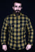 Yellow and Black Flannel- CE AA Rated Fully Kevlar Lined