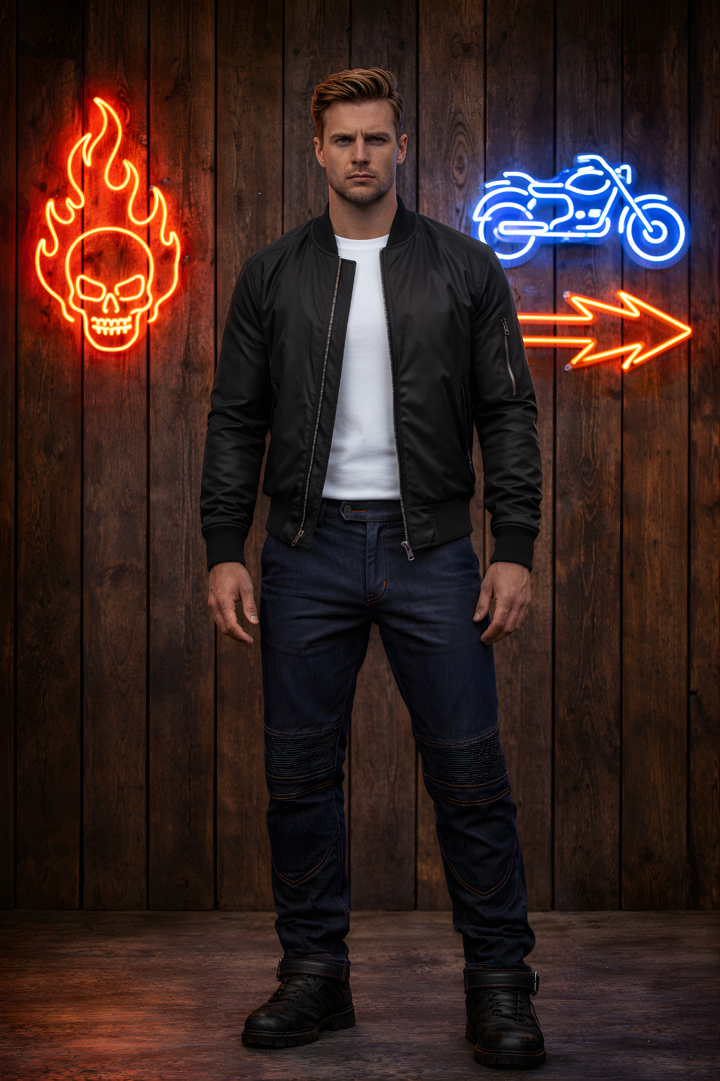 Blue Denim protective Jeans