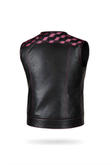 Motorbike Vest Pink