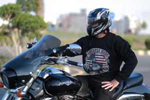 Sweatshirt for Bikers (Black)