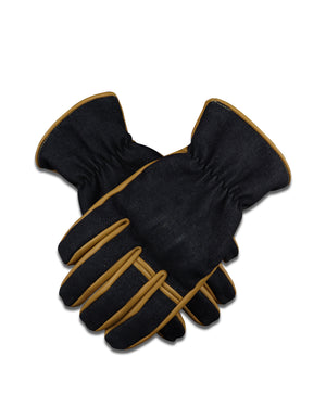 Gloves Denim (Black and blue)