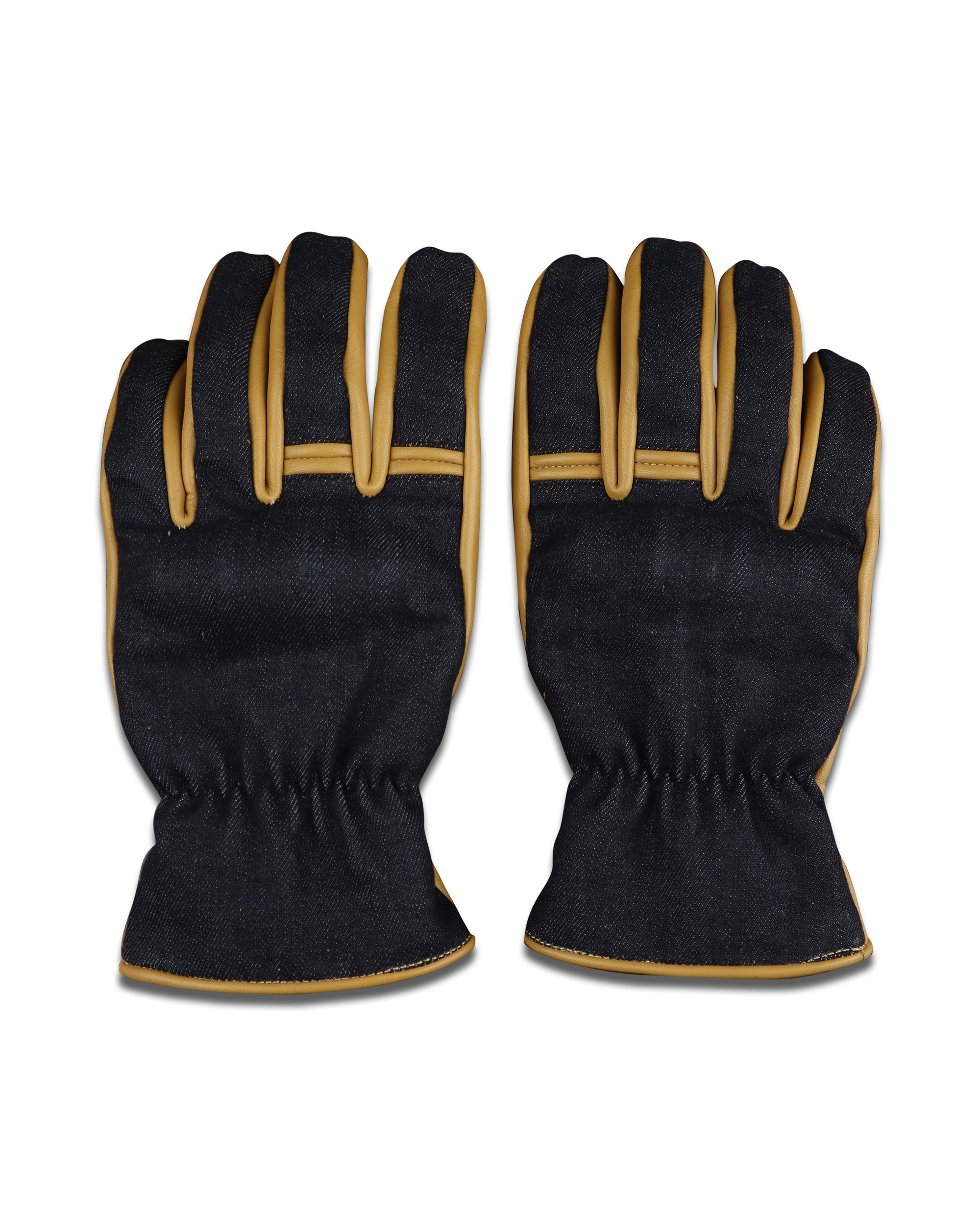 Gloves Denim (Black and blue)