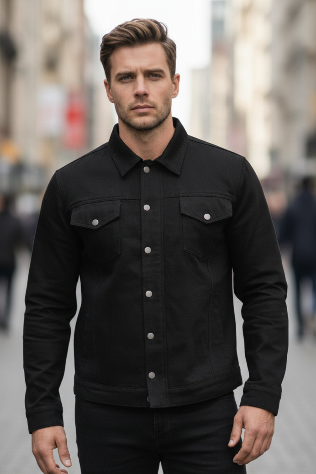 Kevlar Protective Jacket - Denim Style