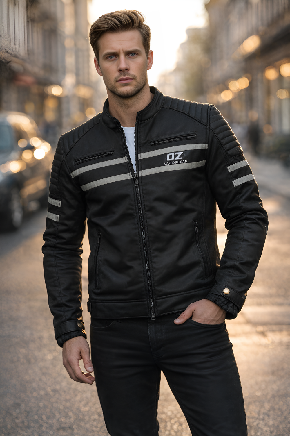 armored motorcycle jacket