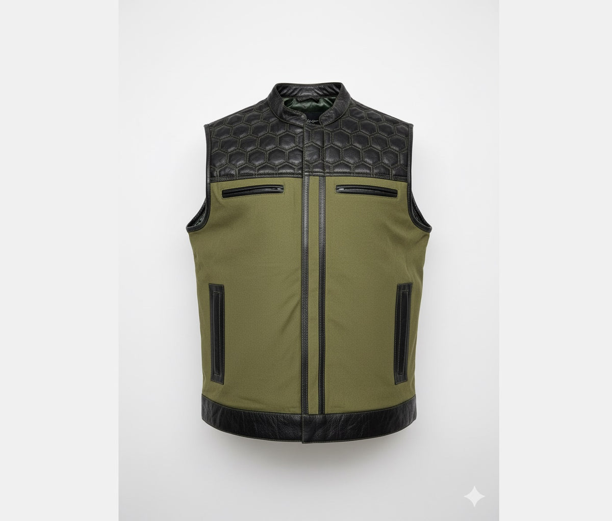Hexa Leather™ Premium Leather Vest for Men