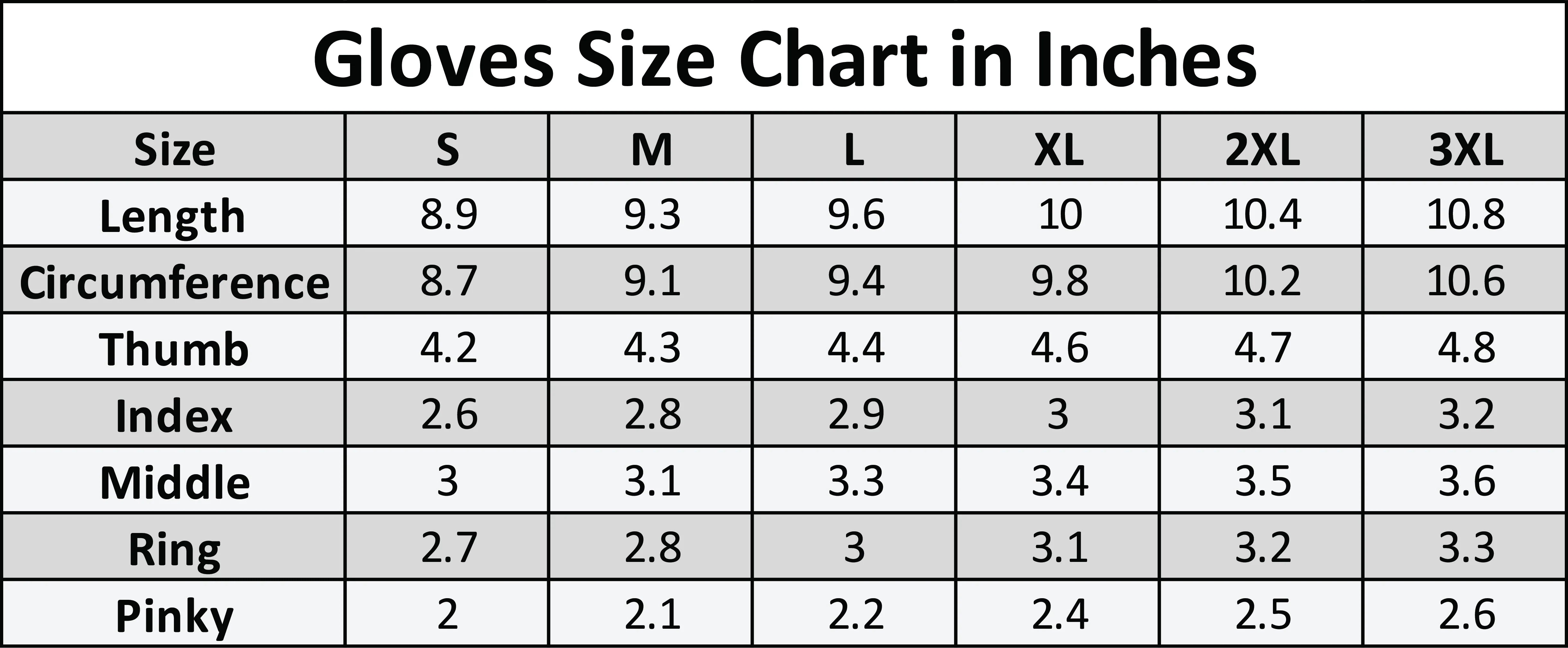 Gloves Denim (Black and blue)