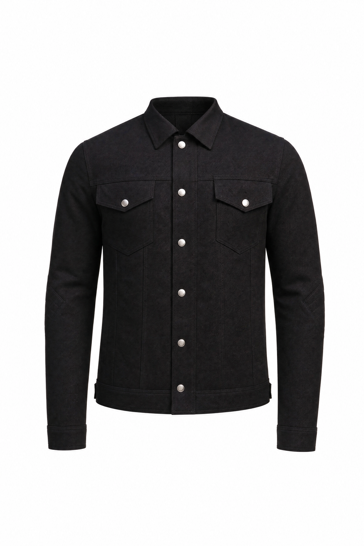 Men's Kevlar Protective Jacket Black - Denim Style - OZ MOTOGEAR