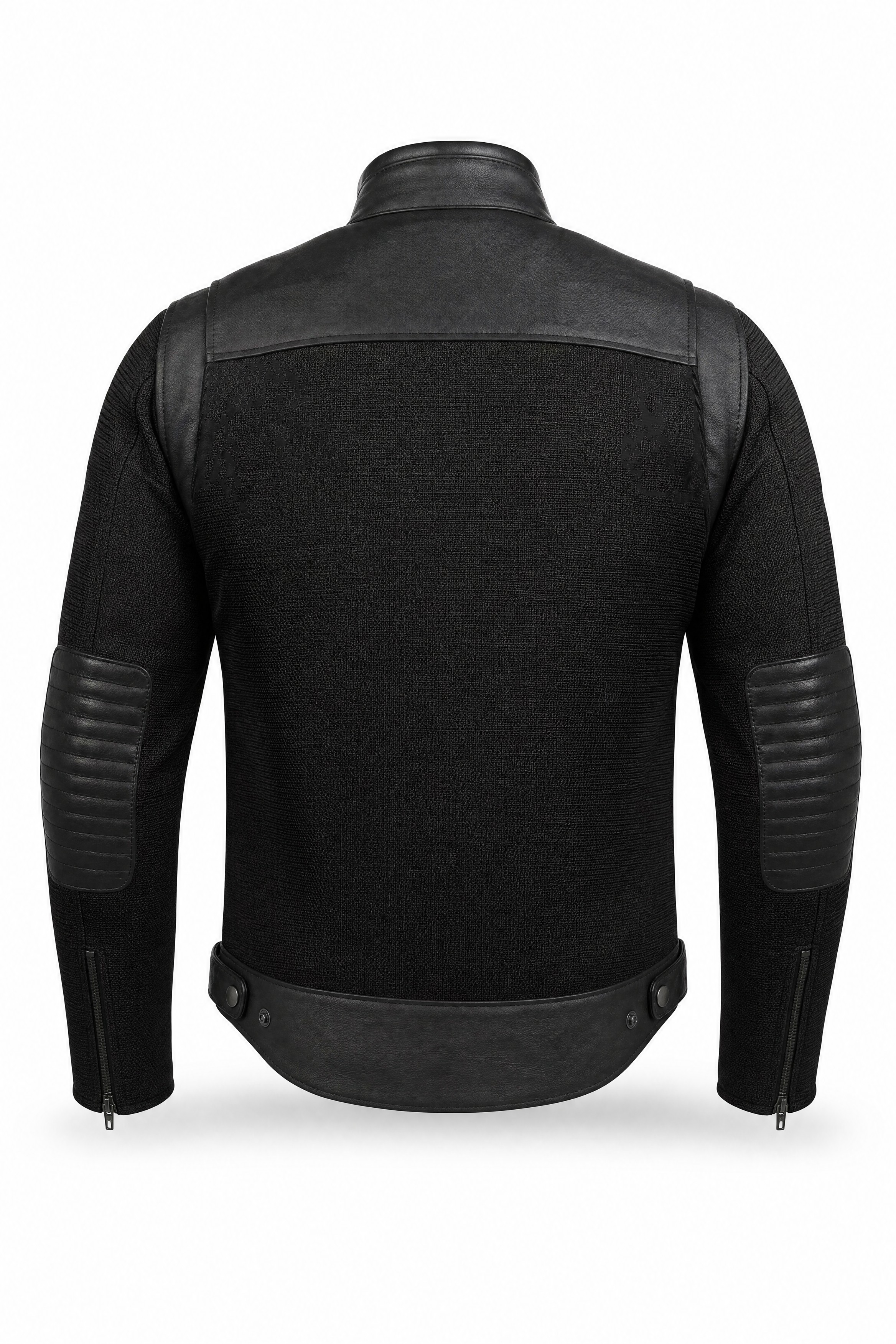 Men's Mesh Biker Jacket Black - Level 2 Protection - OZ MOTOGEAR